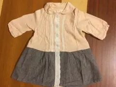 ❤︎Biquette Club❤︎バイカラーワンピース レース 90