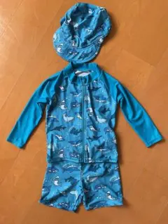 クレードスコープ　水着　ラッシュガード　帽子　3点セット