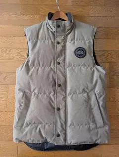 カナダグース　4151MBブラックレーベル　ギャルソンベスト S グレー