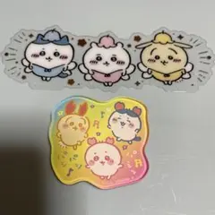 ちいかわ　ブックマーカーコレクション、マグネット2点セット