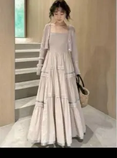 2025年最新】ニットコンビティアードワンピース fray i.dの人気