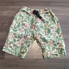 Champion 迷彩柄 ハーフパンツ 130