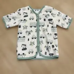 西松屋　袖付きミニスリーパー　乗り物柄