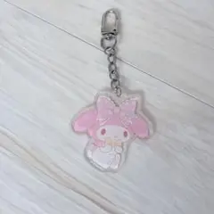 マイメロディ アクリルキーホルダー サンリオ 韓国限定 リボン