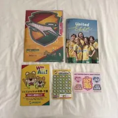 ジェフユナイテッド市原 千葉 クリアファイル マガジン ステッカー 観戦ガイド