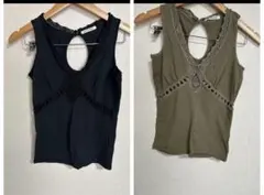 【armoire caprice】タンクトップ 2枚セットのサムネイル