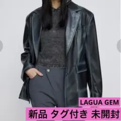 【新品タグ付き未開封】LAGUA GEM INK BLUR ジャケット 黒