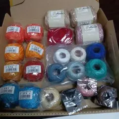 レース糸 22個セット オリムパス エミーグランデ カラーズ ハーブス