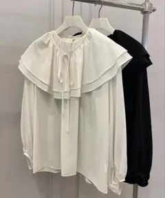 トゥモローランド　ballsey ラッフルカラーブラウス ballsey 入園式