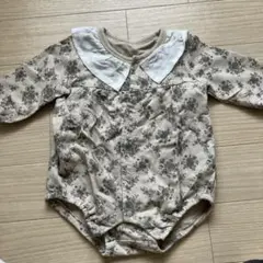 花柄ロンパース 60-70サイズ