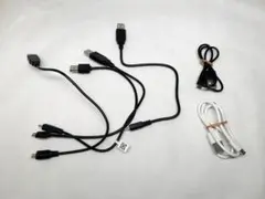 Micro USB充電ケーブル まとめ売り 複数種 黒 白