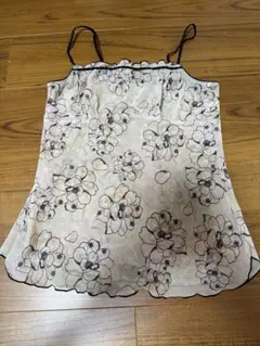 ワコール 花柄キャミソール Mサイズ