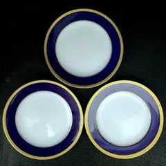 ＊美品＊大倉陶園　瑠璃片葉金蝕　フルーツボウル　14cm　フルーツ皿　6枚 美品＊大倉陶園 瑠璃片葉金蝕 フルーツボウル 14cm フルーツ皿 6枚