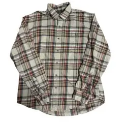 90s G.H.BASS ネルシャツ チェックシャツ フランネル 古着