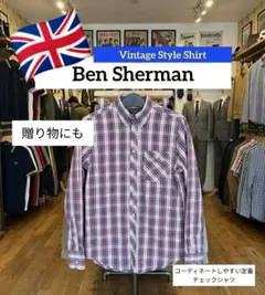 『美品』Ben Sherman チェックボタンダウンシャツ クラシックモデルのサムネイル