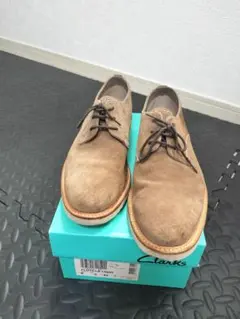 Clarks クラークス レザー　レースアップシューズのサムネイル