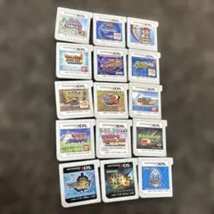 ニンテンドー3DSソフトセット 15本まとめ売り