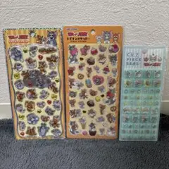 トムとジェリー　プチドロップステッカー　エポキシステッカー　タイルシール