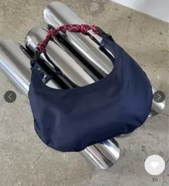 ルベルニ Cord moon bag S ネイビー新品のサムネイル