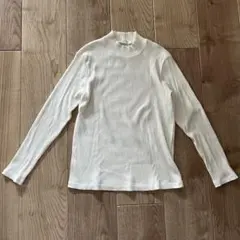 UNIQLO リブハイネックt 長袖【送料込】