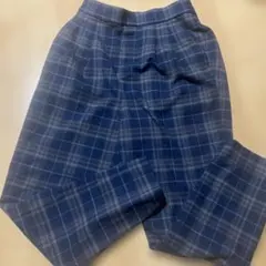 GLOBAL WORK☆チェック柄タックパンツ☆男女OK☆150cm☆即購入可