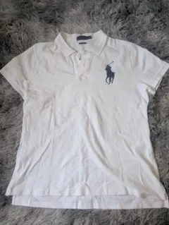 Polo Ralph Lauren ホワイト ポロシャツ L スキニーフィット