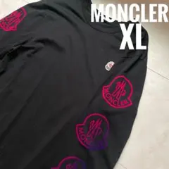 MONCLER グラデーション ロンT XL ブラック