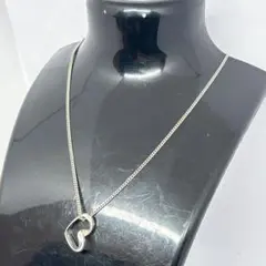 4℃ ヨンドシー silver シルバー ハート モチーフ ネックレス