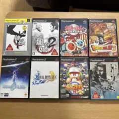 PS2ソフト まとめ売り 8本
