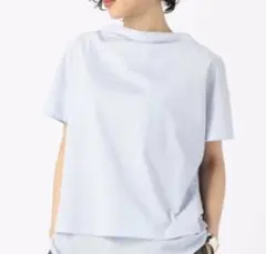 【ギャバジンケーティー】ライトブルー コットン 半袖Tシャツのサムネイル