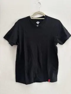 Dickies ブラック Vネック Tシャツ M