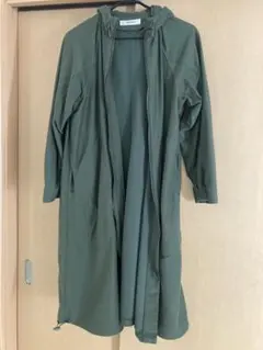 フード付きコート トレンチコート