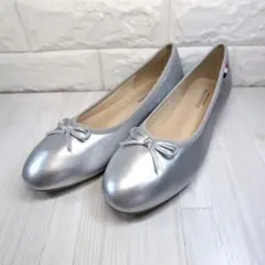未使用❣️バレエシューズ LL シルバー フラットシューズ パンプス