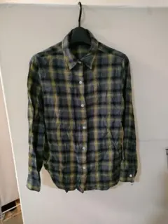 フレームワーク　シャギーマジックチェックシャツ FRAMeWORKシャギーマジックチェックシャツ