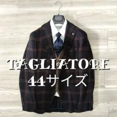 TAGLIATORE 44 ほぼ未使用 チェック ブラック　ブラックのサムネイル