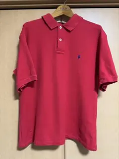 【古着】Polo Ralph Lauren ポロシャツ 赤 Lサイズ