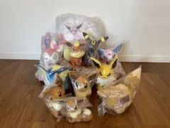 【特別価格】ポケモン イーブイ ぬいぐるみ ブイズセット 11点まとめ売り