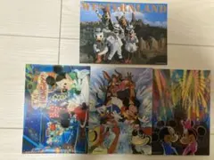 東京ディズニーランド ポストカード 4枚セット