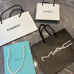 CHANEL・Tiffany・MAC ショップ袋セット