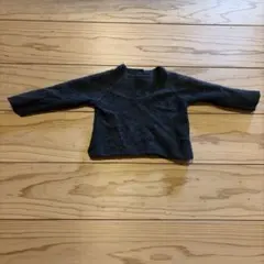 送料無料！ニット　セーター　グレー　70 80