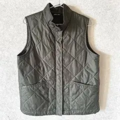 PAL UP キルティングダウンベスト オリーブグリーン