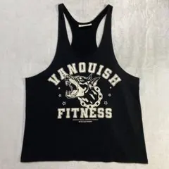 VANQUISH FITNESS ドーベルマン ロゴ マッチョタンク黒 Lサイズのサムネイル