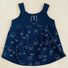 【新品・未使用】miffy ノースリーブワンピース 95 ミッフィー ワンピースのサムネイル