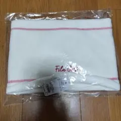 FILA ホワイトフリースネックウォーマー