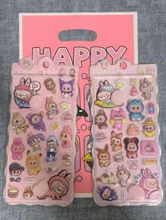 【新品】ラブブ ぷにぷにシール おしりシール 2枚セット ボンボンドロップシール