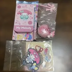 サンリオ マイメロディ　すらいどきゃん　バルーンポップチャーム　ラバマスグミ