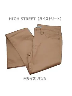 【新品・未使用】ハイストリート ストレッチ チノパン ベージュ M 日本製