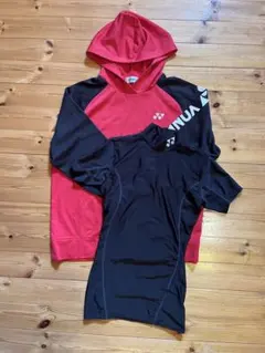 YONEX パーカー　アンダーシャツ　セット