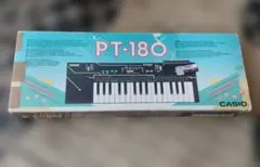 CASIO PT-180　中古品　作動確認済ミニシンセサイザー　ACアダプター付のサムネイル