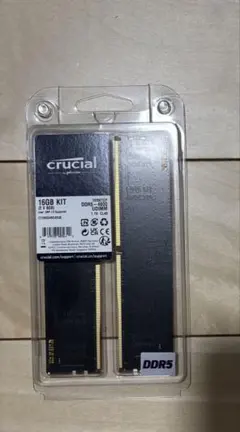 【即日発送】Crucial 16GB×2 DDR5-4800 Amazon.co.jp: crucial デスクトップ用増設メモリ 16GB(16GBx1枚)DDR5